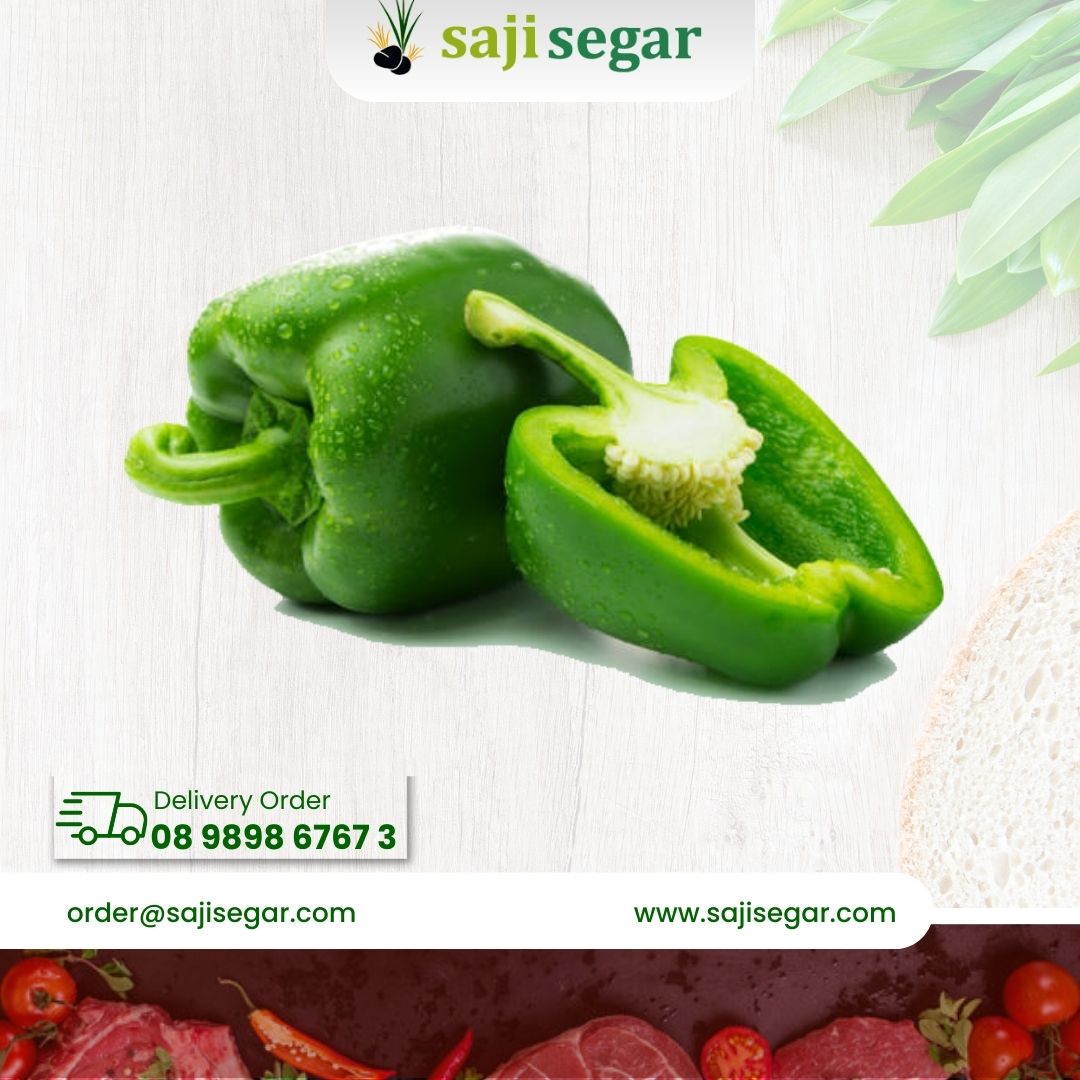 paprika hijau  / 150gram