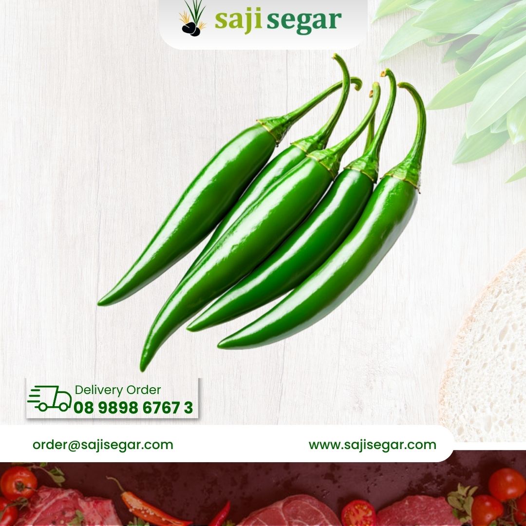 Cabe ijo besar / 250gram