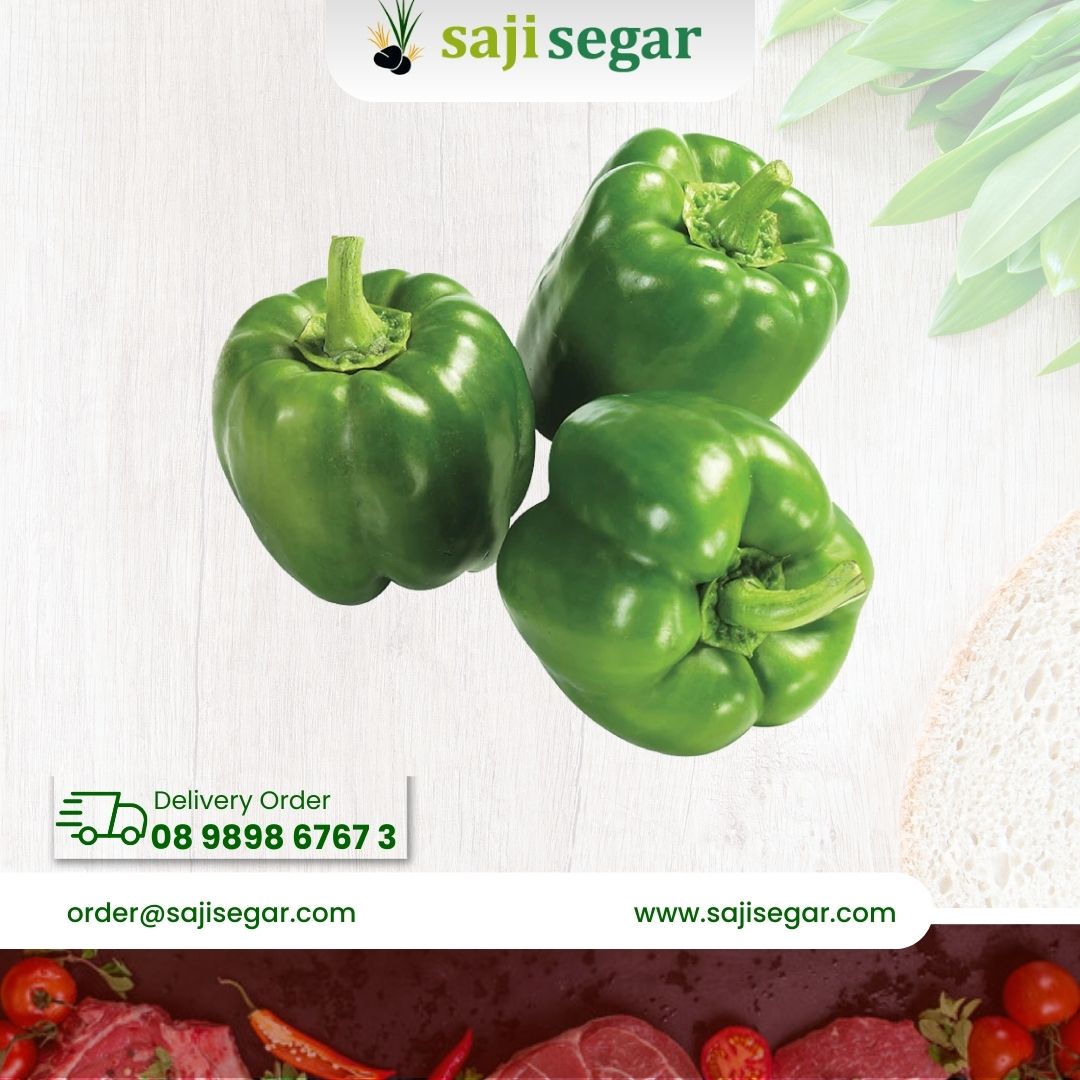 Paprika hijau / 250gram