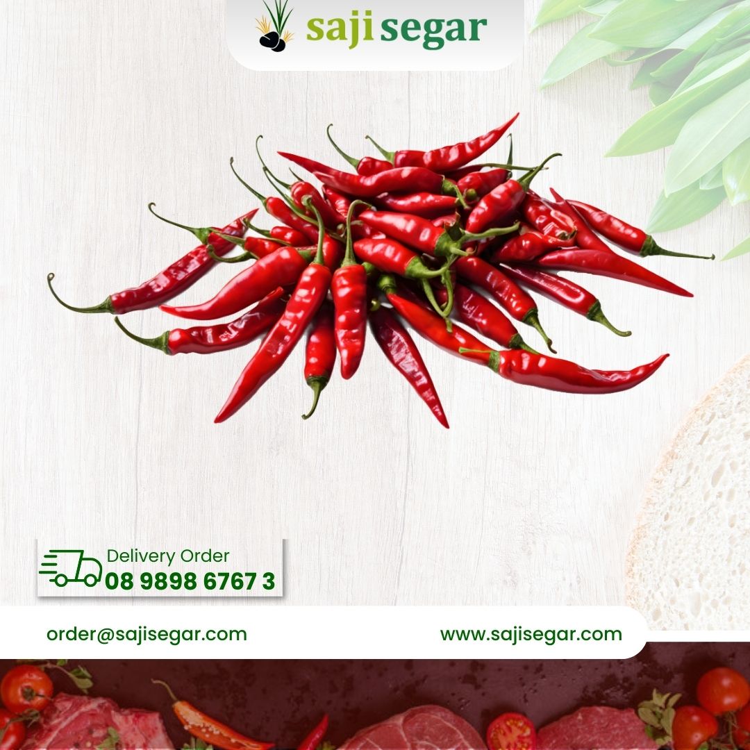 Cabe keriting merah / 250gram