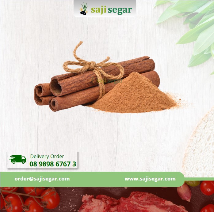 Kayu Manis Bubuk | Organic Cinnamon Powder | Keningar Bubuk - 100gram